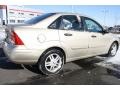 2000 Fort Knox Gold Metallic Ford Focus SE Sedan  photo #2