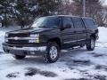 2004 Dark Green Metallic Chevrolet Silverado 1500 LT Crew Cab 4x4  photo #2