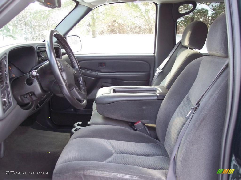 2004 Silverado 1500 LT Crew Cab 4x4 - Dark Green Metallic / Medium Gray photo #29