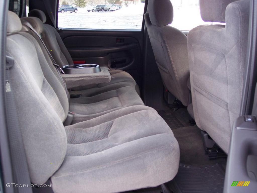 2004 Silverado 1500 LT Crew Cab 4x4 - Dark Green Metallic / Medium Gray photo #42