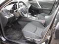 Black 2010 Mazda MAZDA3 s Sport 5 Door Interior Color