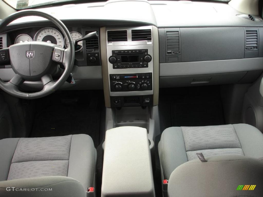 2007 Dodge Durango SLT 4x4 Dark Slate Gray/Light Slate Gray Dashboard Photo #42888809