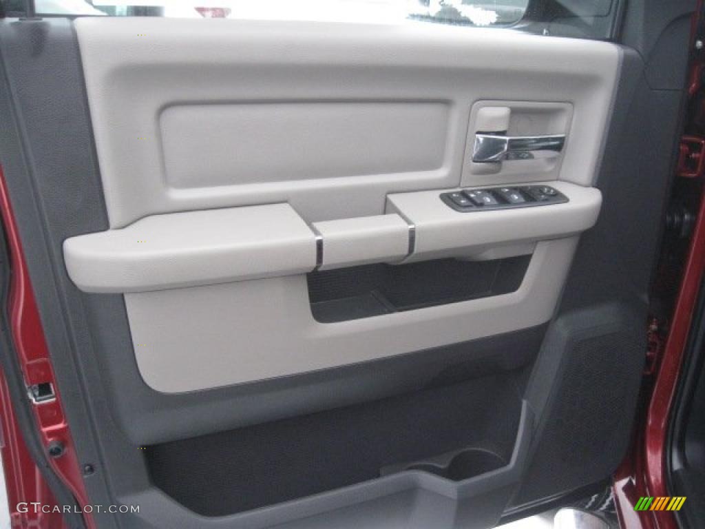 2011 Ram 1500 SLT Crew Cab 4x4 - Deep Cherry Red Crystal Pearl / Dark Slate Gray/Medium Graystone photo #3