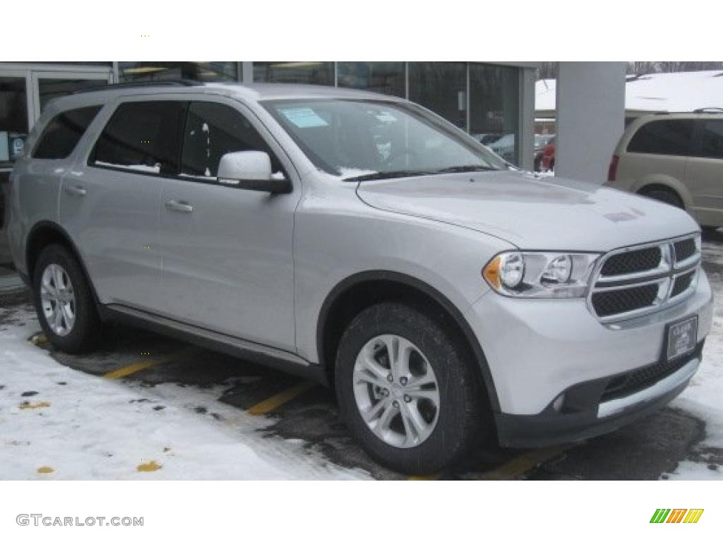 Bright Silver Metallic 2011 Dodge Durango Crew 4x4 Exterior Photo #42889485