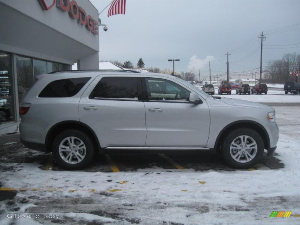 Bright Silver Metallic 2011 Dodge Durango Crew 4x4 Exterior Photo #42889497