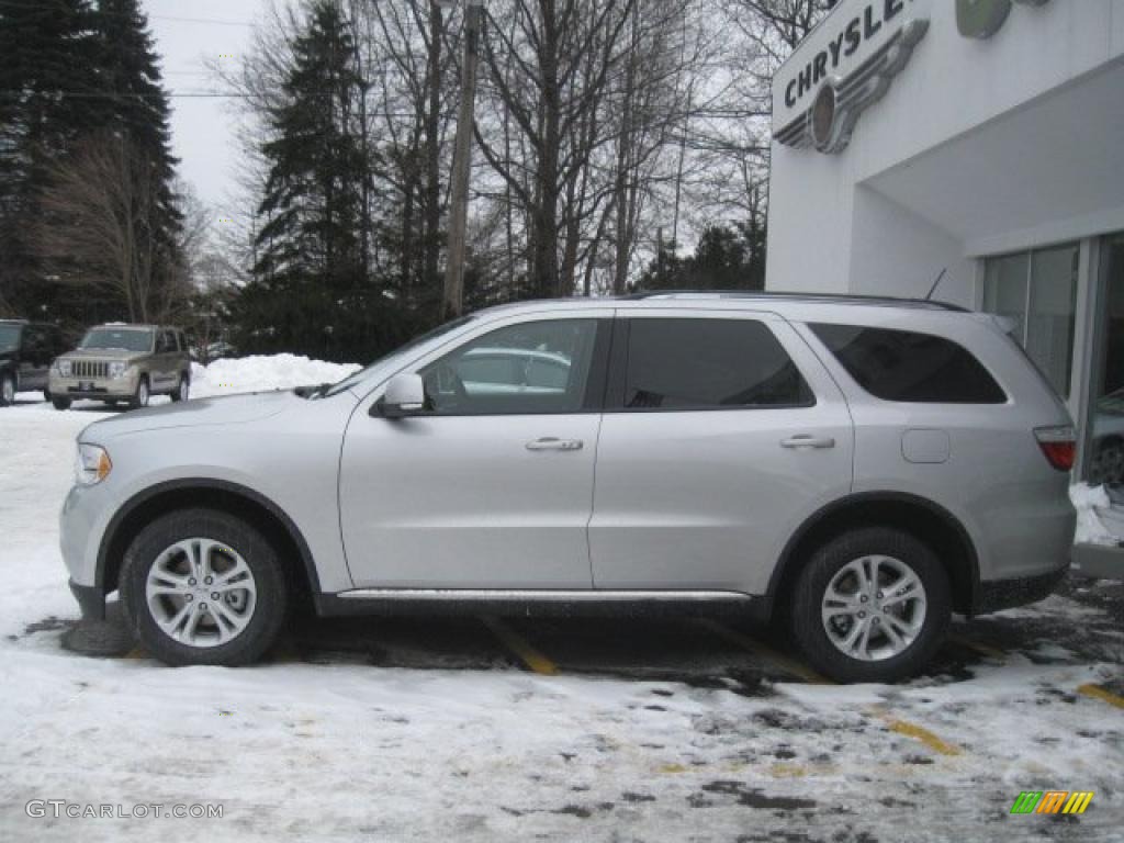 Bright Silver Metallic 2011 Dodge Durango Crew 4x4 Exterior Photo #42889509