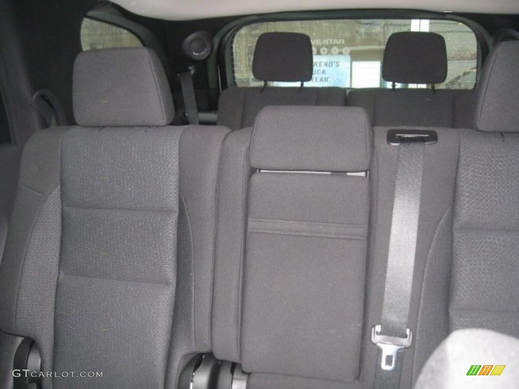 Black Interior 2011 Dodge Durango Crew 4x4 Photo #42889601