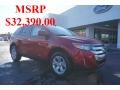2011 Red Candy Metallic Ford Edge SEL  photo #1