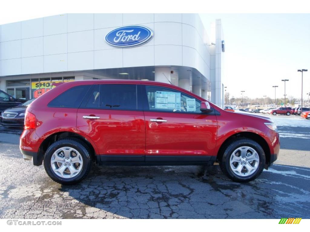 Red Candy Metallic 2011 Ford Edge SEL Exterior Photo #42891429