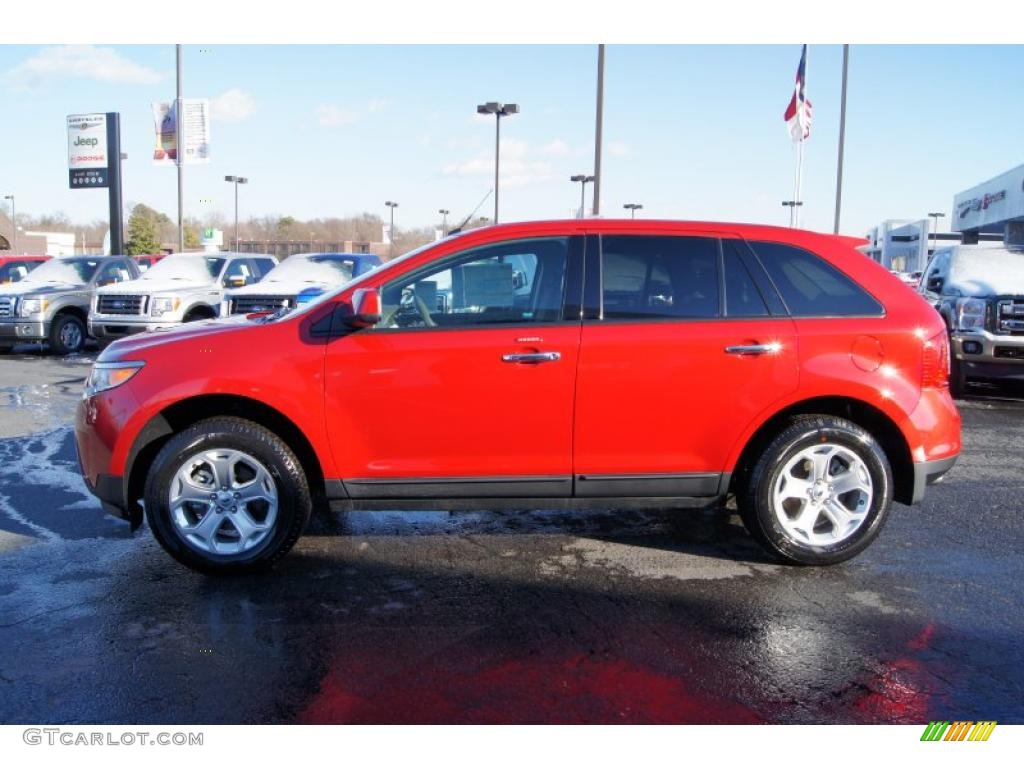 Red Candy Metallic 2011 Ford Edge SEL Exterior Photo #42891473