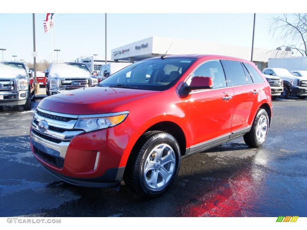 Red Candy Metallic 2011 Ford Edge SEL Exterior Photo #42891479