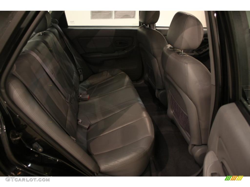 2006 Elantra GT Hatchback - Ebony Black / Gray photo #14