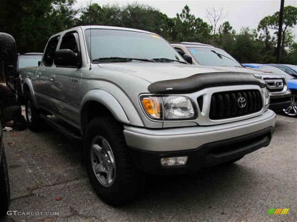 2004 Tacoma V6 PreRunner Double Cab - Lunar Mist Metallic / Charcoal photo #1