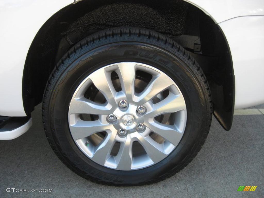 2011 Toyota Sequoia Platinum 4WD Wheel Photo #42894665