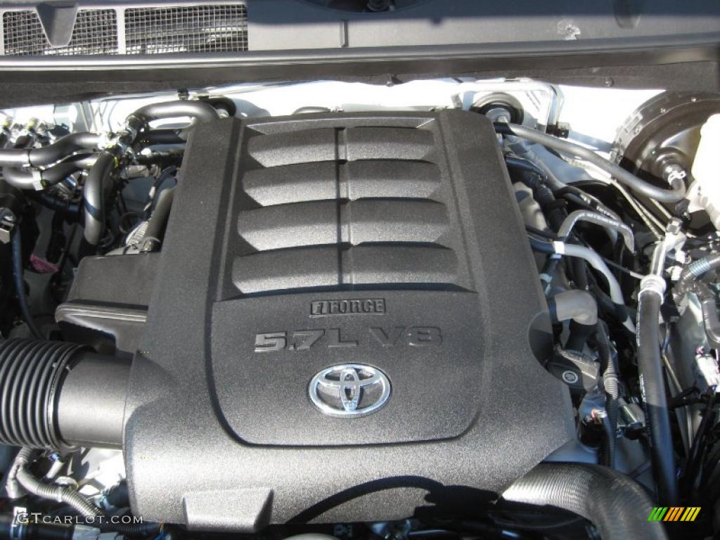 2011 Toyota Sequoia Platinum 4WD 5.7 Liter i-Force Flex-Fuel DOHC 32-Valve VVT-i V8 Engine Photo #42894693