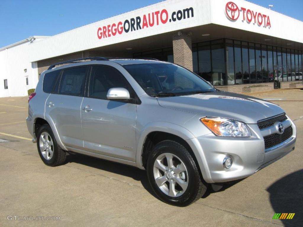 2011 RAV4 Limited - Classic Silver Metallic / Ash photo #1