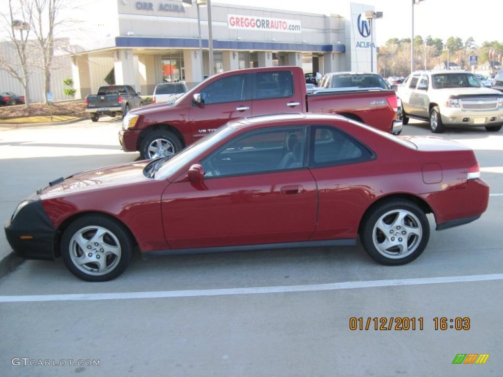 1997 Prelude Coupe - San Marino Red / Black/Grey photo #3