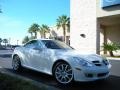 2008 Arctic White Mercedes-Benz SLK 350 Roadster  photo #4