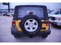 2008 Detonator Yellow Jeep Wrangler X 4x4  photo #4