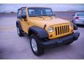 2008 Detonator Yellow Jeep Wrangler X 4x4  photo #7