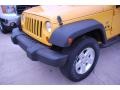2008 Detonator Yellow Jeep Wrangler X 4x4  photo #9