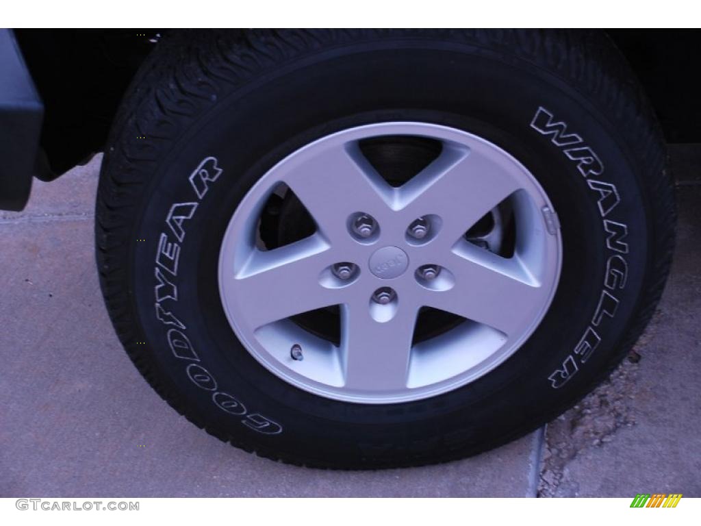 2008 Wrangler X 4x4 - Detonator Yellow / Dark Slate Gray/Medium Slate Gray photo #11