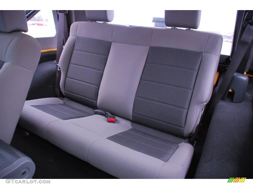 2008 Wrangler X 4x4 - Detonator Yellow / Dark Slate Gray/Medium Slate Gray photo #17