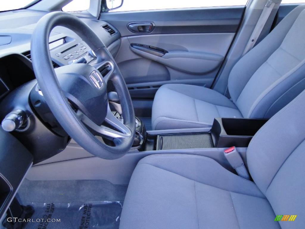 Gray Interior 2010 Honda Civic DX-VP Sedan Photo #42898145