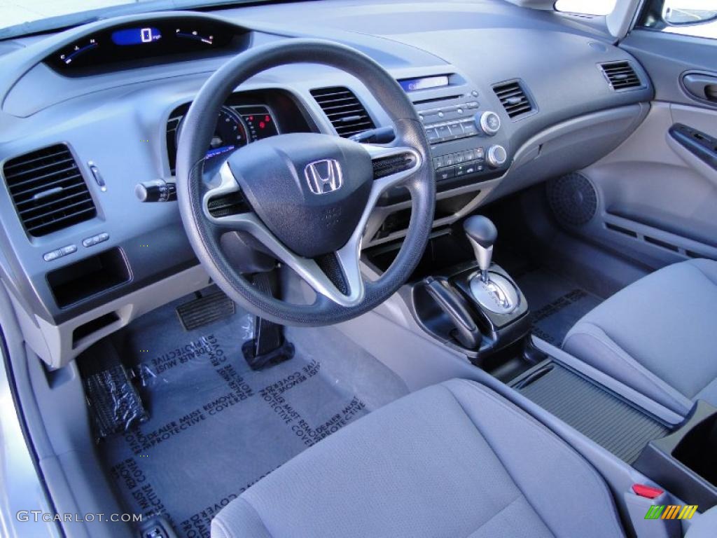 Gray Interior 2010 Honda Civic DX-VP Sedan Photo #42898169