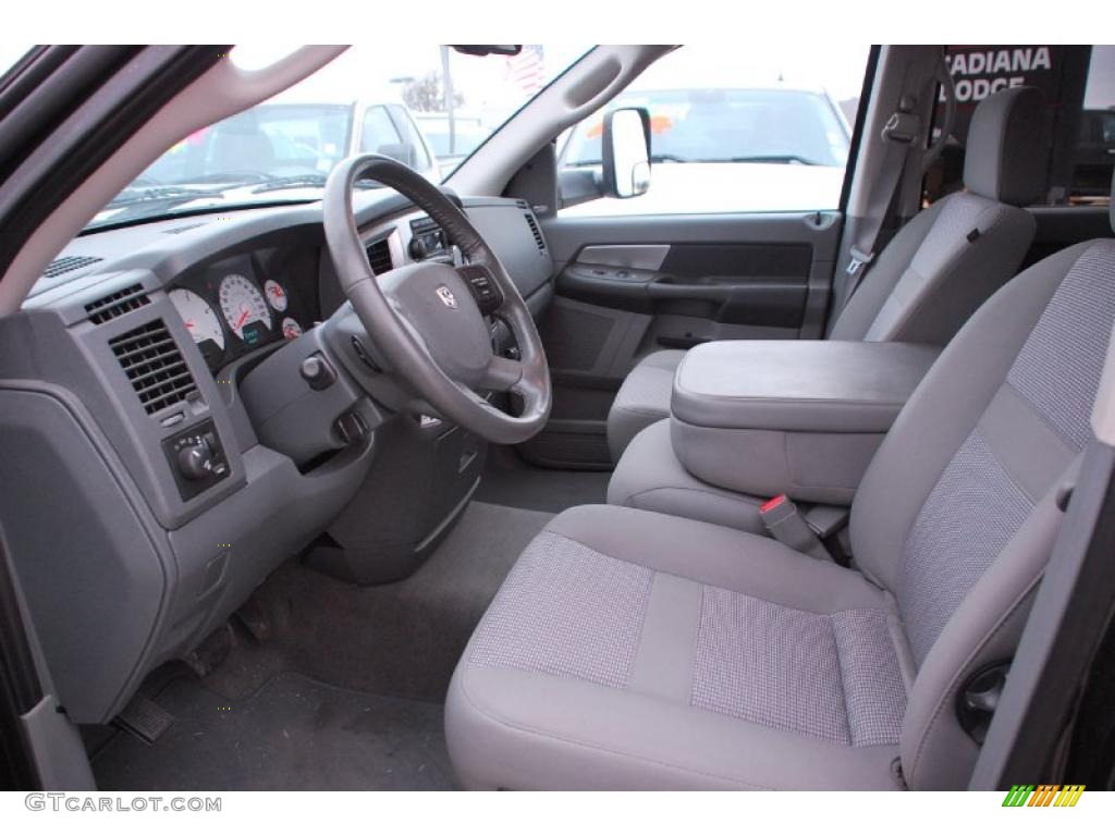 Medium Slate Gray Interior 2009 Dodge Ram 3500 Lone Star Edition Quad Cab Photo #42898597