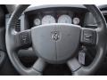 Medium Slate Gray 2009 Dodge Ram 3500 Lone Star Edition Quad Cab Steering Wheel
