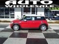 2007 Chili Red Mini Cooper S Hardtop  photo #1