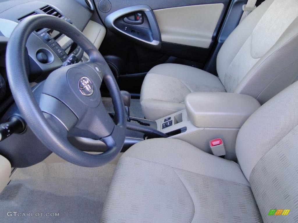 Sand Beige Interior 2010 Toyota RAV4 I4 Photo #42899529