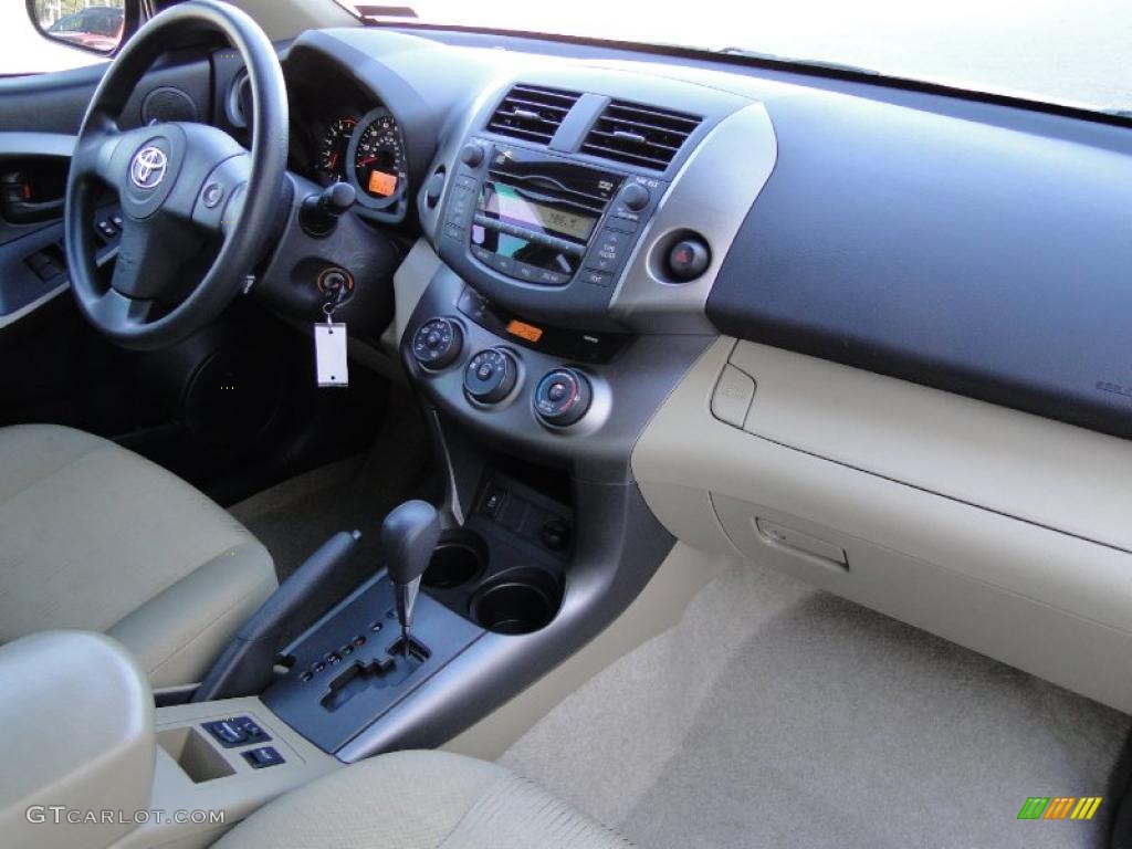 2010 Toyota RAV4 I4 Sand Beige Dashboard Photo #42899785
