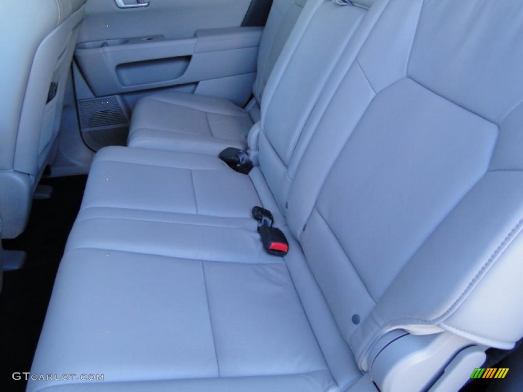 Gray Interior 2009 Honda Pilot Touring Photo #42901505