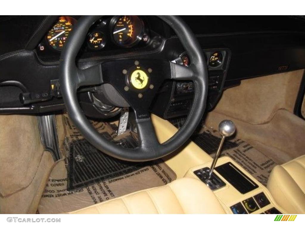 Tan Interior 1988 Ferrari 328 GTS Photo #42905473