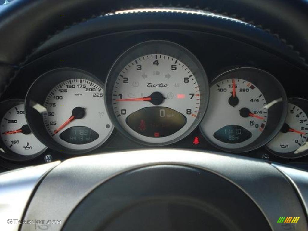 2007 Porsche 911 Turbo Coupe Gauges Photo #42905601