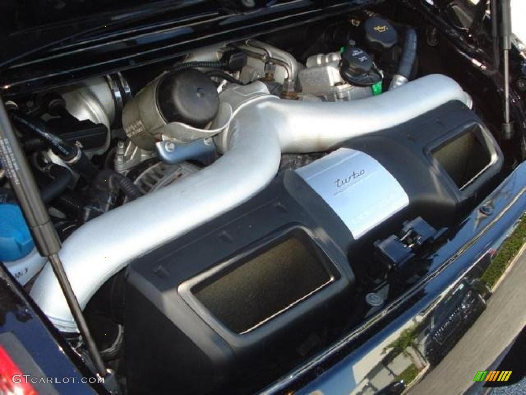 2007 Porsche 911 Turbo Coupe 3.6 Liter Twin-Turbocharged DOHC 24V VarioCam Flat 6 Cylinder Engine Photo #42905657