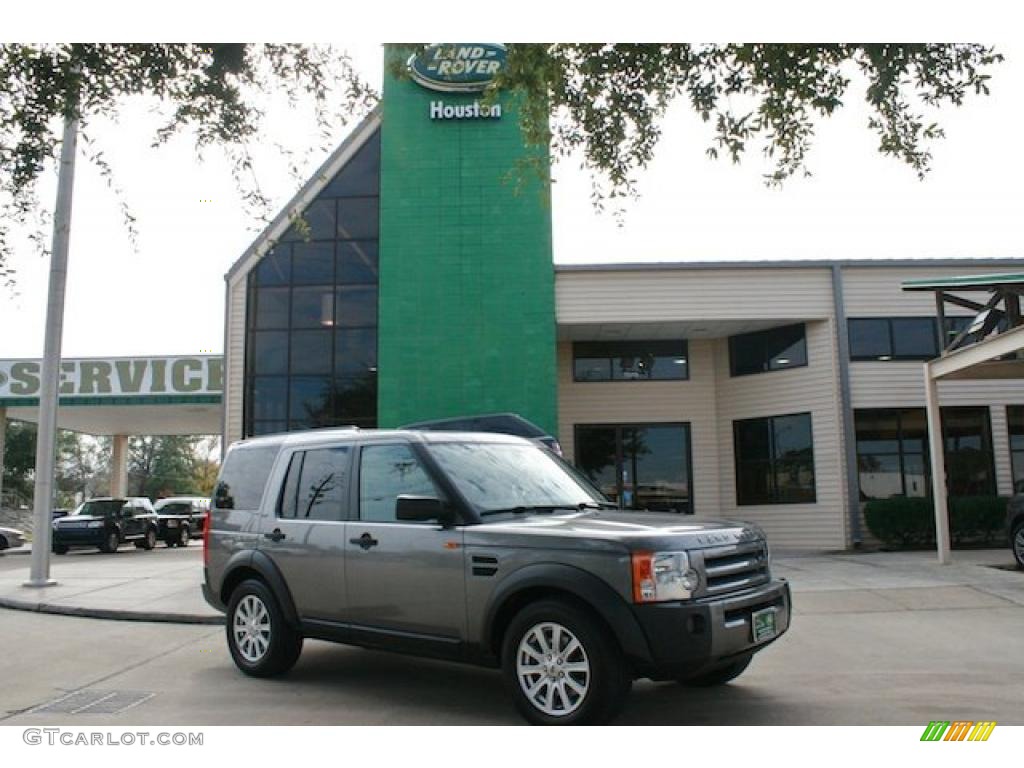 2008 LR3 V8 SE - Stornoway Grey Metallic / Ebony Black photo #1