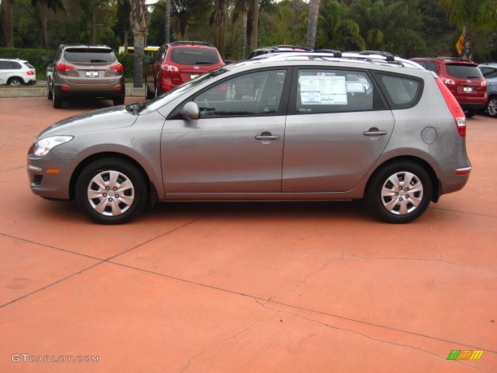 2011 Elantra Touring GLS - Titanium Gray Metallic / Black photo #2