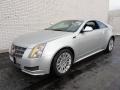 Radiant Silver Metallic 2011 Cadillac CTS 4 AWD Coupe Exterior