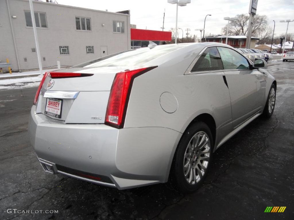 Radiant Silver Metallic 2011 Cadillac CTS 4 AWD Coupe Exterior Photo #42911873