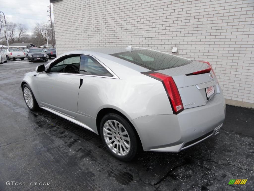 Radiant Silver Metallic 2011 Cadillac CTS 4 AWD Coupe Exterior Photo #42911905
