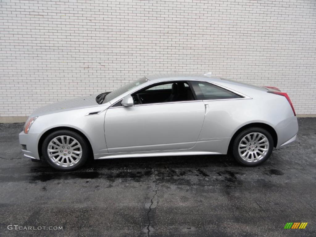 Radiant Silver Metallic 2011 Cadillac CTS 4 AWD Coupe Exterior Photo #42911913