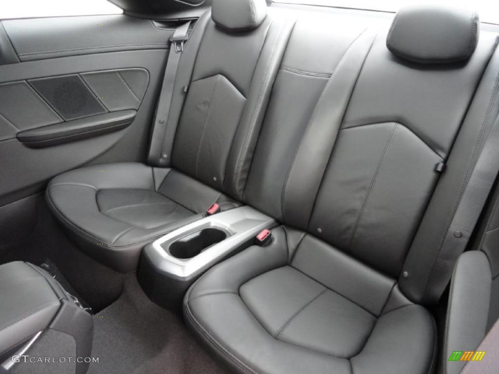 Ebony Interior 2011 Cadillac CTS 4 AWD Coupe Photo #42912009