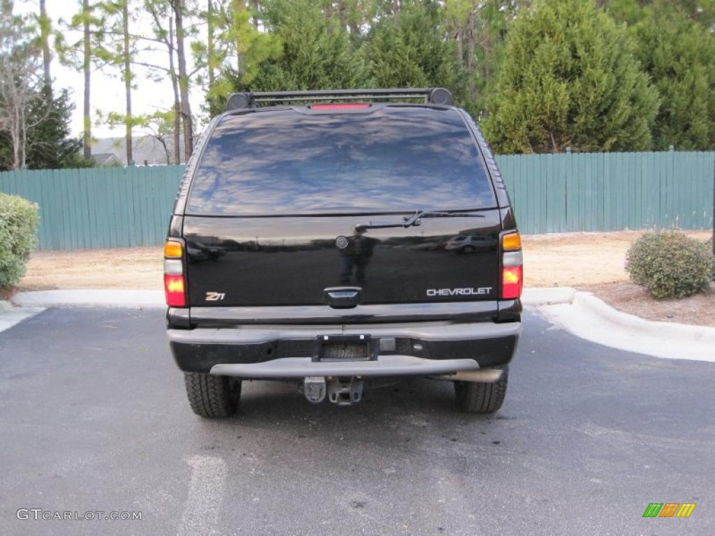 2004 Tahoe Z71 4x4 - Black / Tan/Neutral photo #13