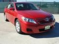 Barcelona Red Metallic 2011 Toyota Camry LE Exterior