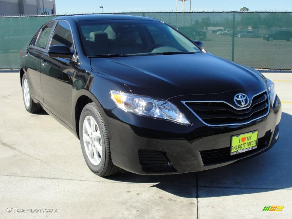 Black 2011 Toyota Camry LE Exterior Photo #42917022