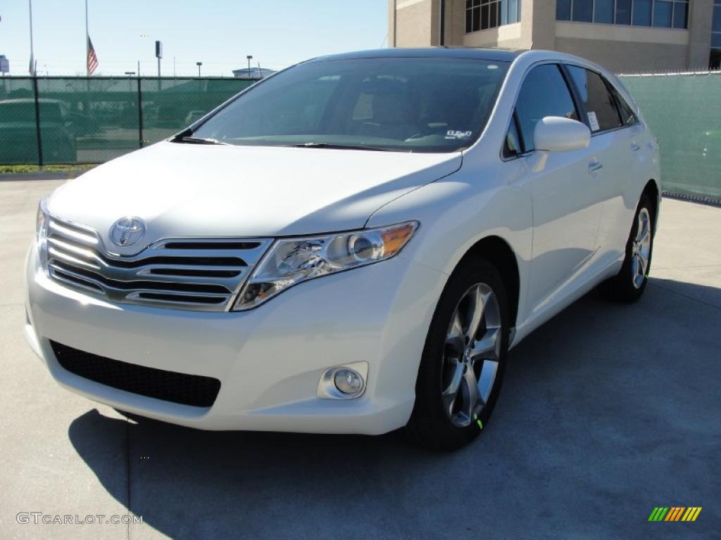 Blizzard Pearl White 2011 Toyota Venza V6 Exterior Photo #42918262