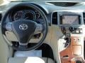Ivory 2011 Toyota Venza V6 Dashboard